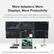 More Adapters, More Displays, More Productivity
On Windows and ChromeOS, add multiple adapters to your dock for a 6 monitor setup, and up to 4 displays on macOS, one display per adapter
*The number of supported external displays depends on the OS version and hardware capabilities.