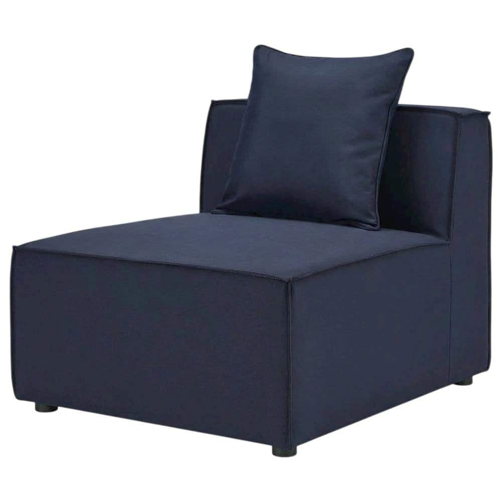 Outdoor Escape - Outdoor Patio Upholstered Armchair in Neutral Color for Comfortable Seating - Blue price history on PriceWatchPro