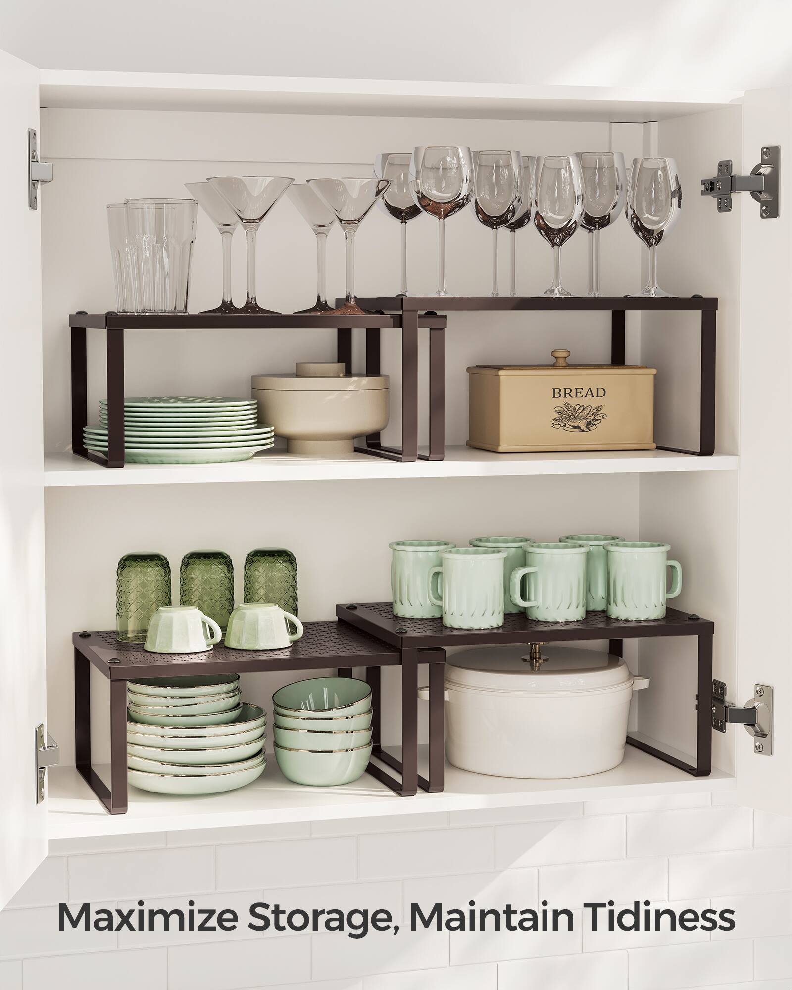 BREAD  
Maximize Storage, Maintain Tidiness