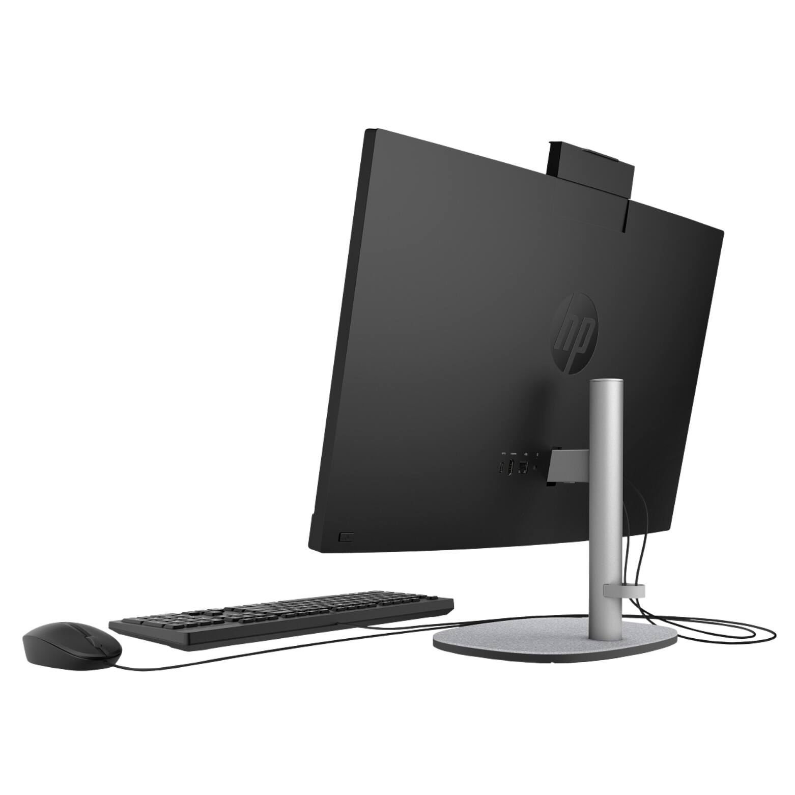 Alt View 2. HP - 24-CR2000T 23.8" FHD IPS Intel Ultra 5 225U 1.5 GHz 16GB DDR5 1TB SSD Intel Graphics Windows 11 Home All-in-One Desktop - Black.