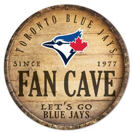 WinCraft - Toronto Blue Jays 14'' Circular Wood Sign - Multicolor