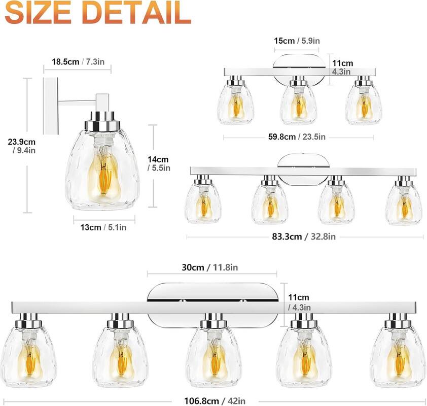 SIZE DETAIL

- 15cm / 5.9in
- 18.5cm / 7.3in
- 23.9cm / 9.4in
- 14cm / 5.5in
- 13cm / 5.1in
- 59.8cm / 23.5in
- 83.3cm / 32.8in
- 30cm / 11.8in
- 11cm / 4.3in
- 106.8cm / 42in