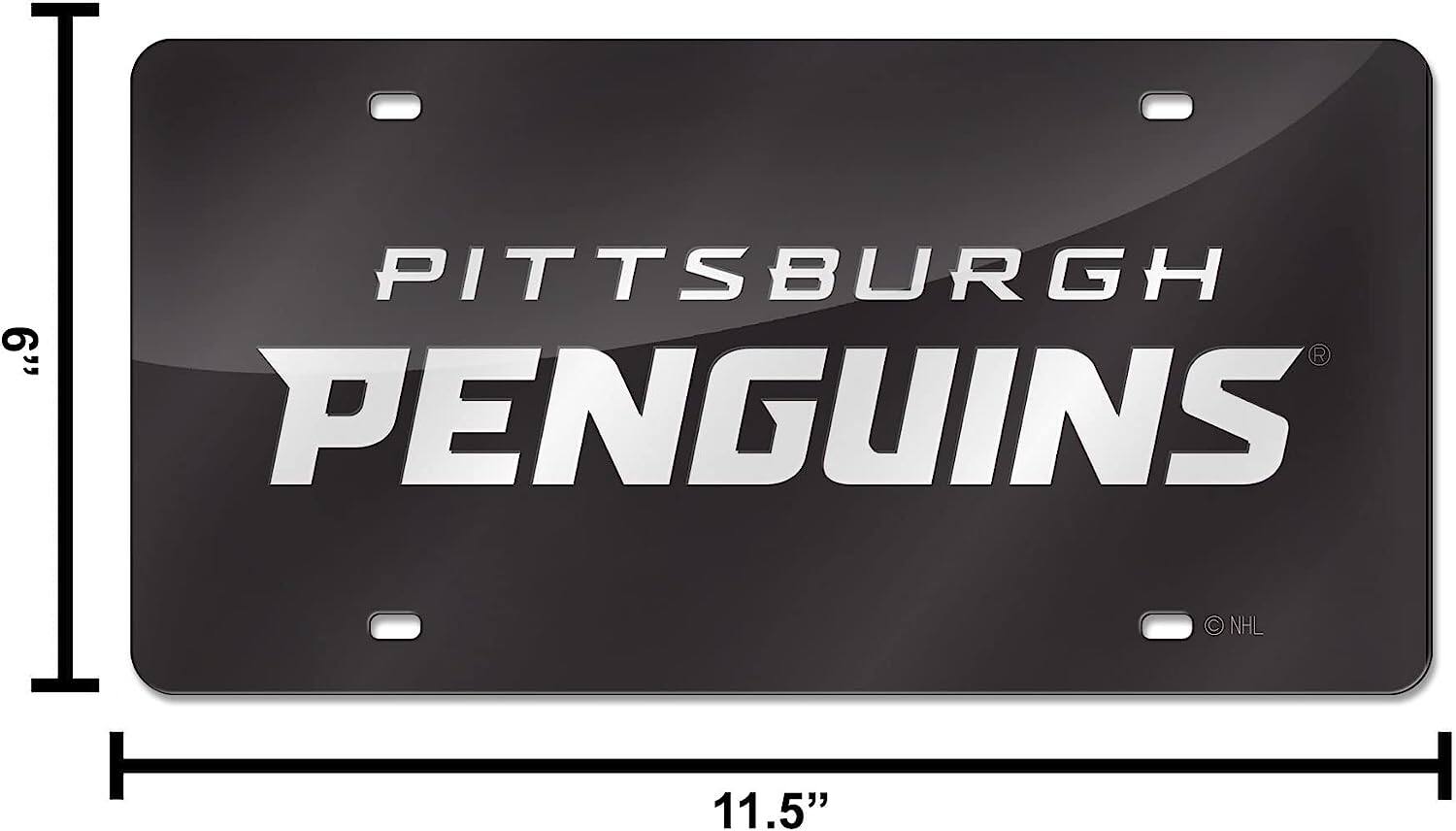 PITTSBURGH PENGUINS  
NHL  
6" x 11.5"