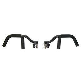 Total Gym - Tri-Grip Shaper Bars with Vertical, Narrow, and Wide Grip Positions - Black