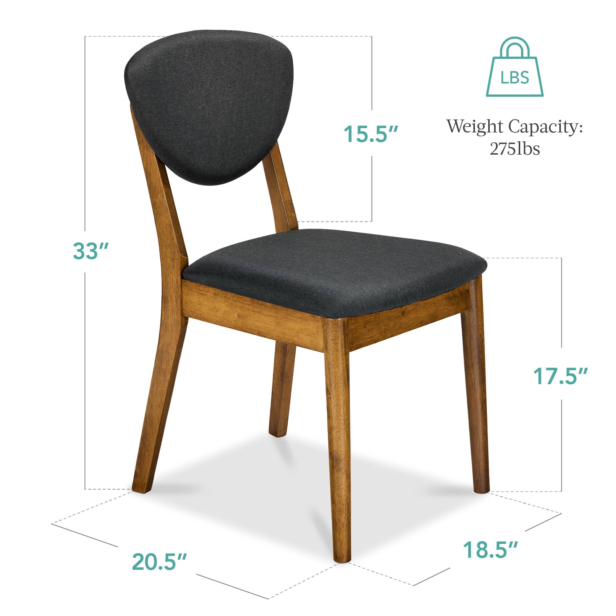 LBS  
Weight Capacity: 275lbs  
15.5"  
33"  
17.5"  
20.5"  
18.5"
