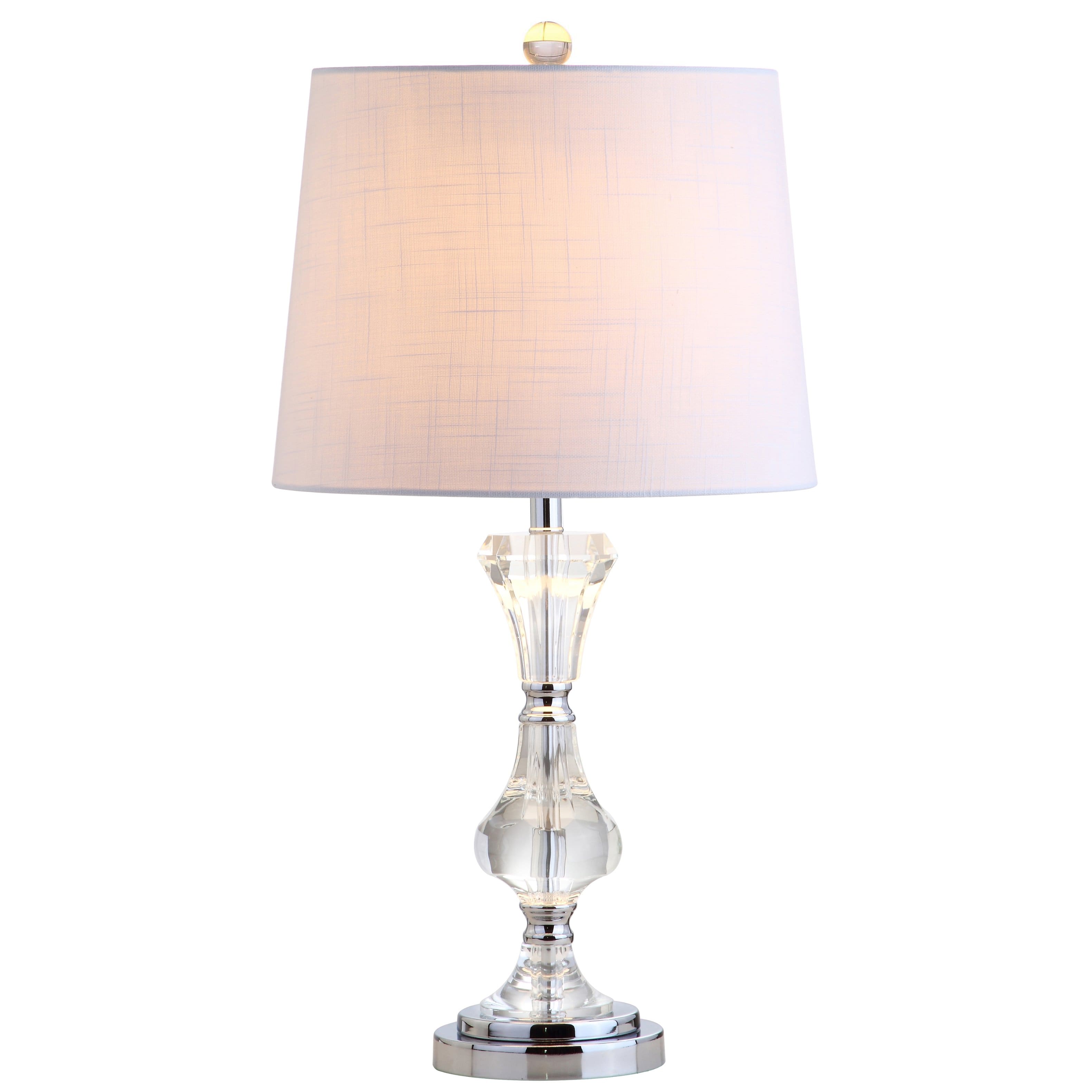 "Jonathan Y - Riley 25"" Crystal LED Table Lamp - Clear" price history on PriceWatchPro