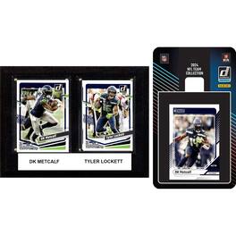 C&I Collectibles - Seattle Seahawks 6" x 8" Player Plaque & 2024 Team Trading Card Set - Multicolor