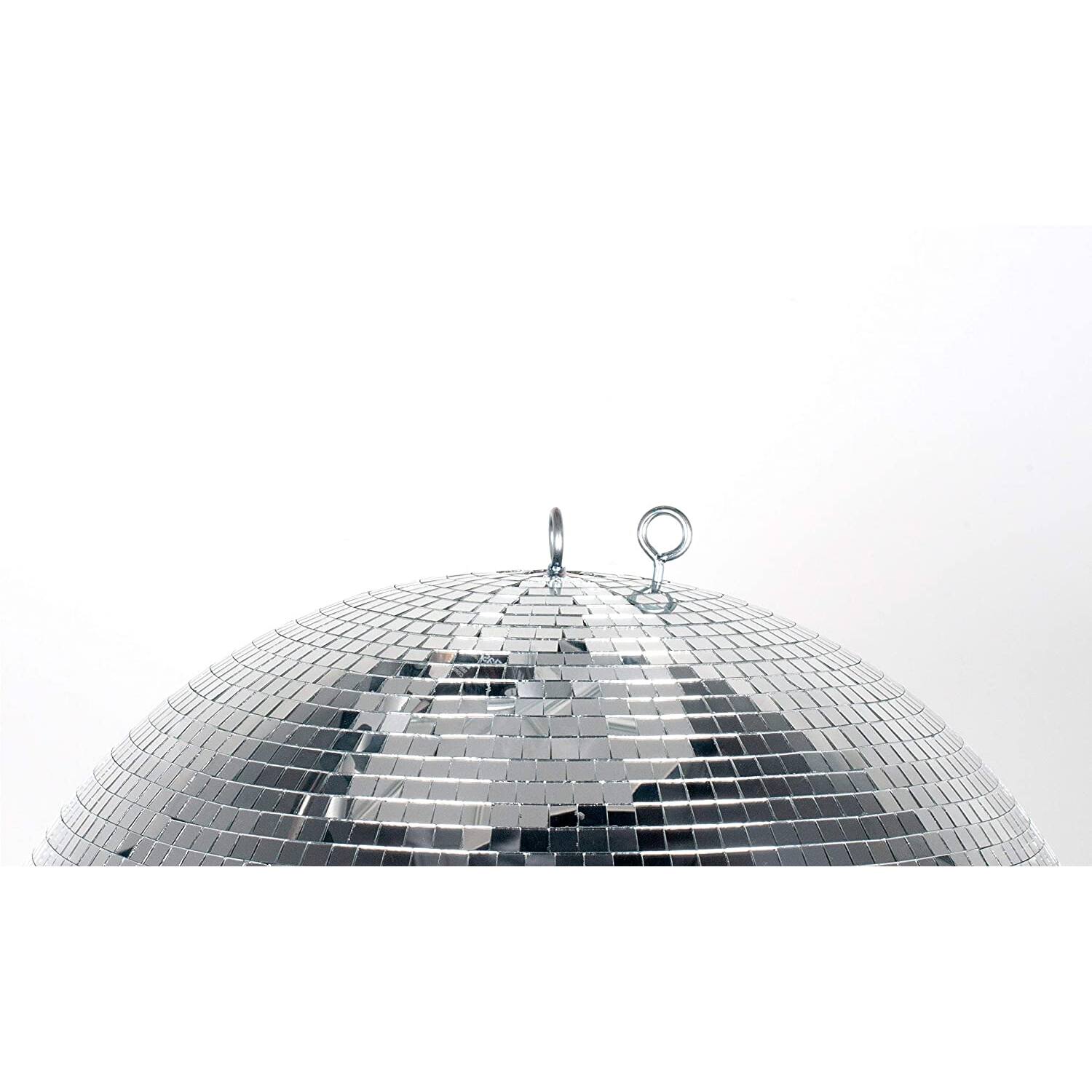 Alt View 7. Eliminator Lighting - Eliminator Lighting EM16 Hanging Mirror Disco Ball for Parties, 16 Inch Diameter - Black.