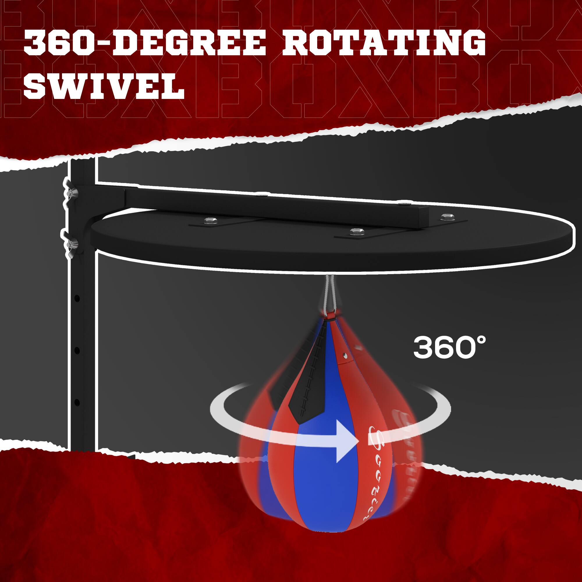 360-Degree Rotating Swivel