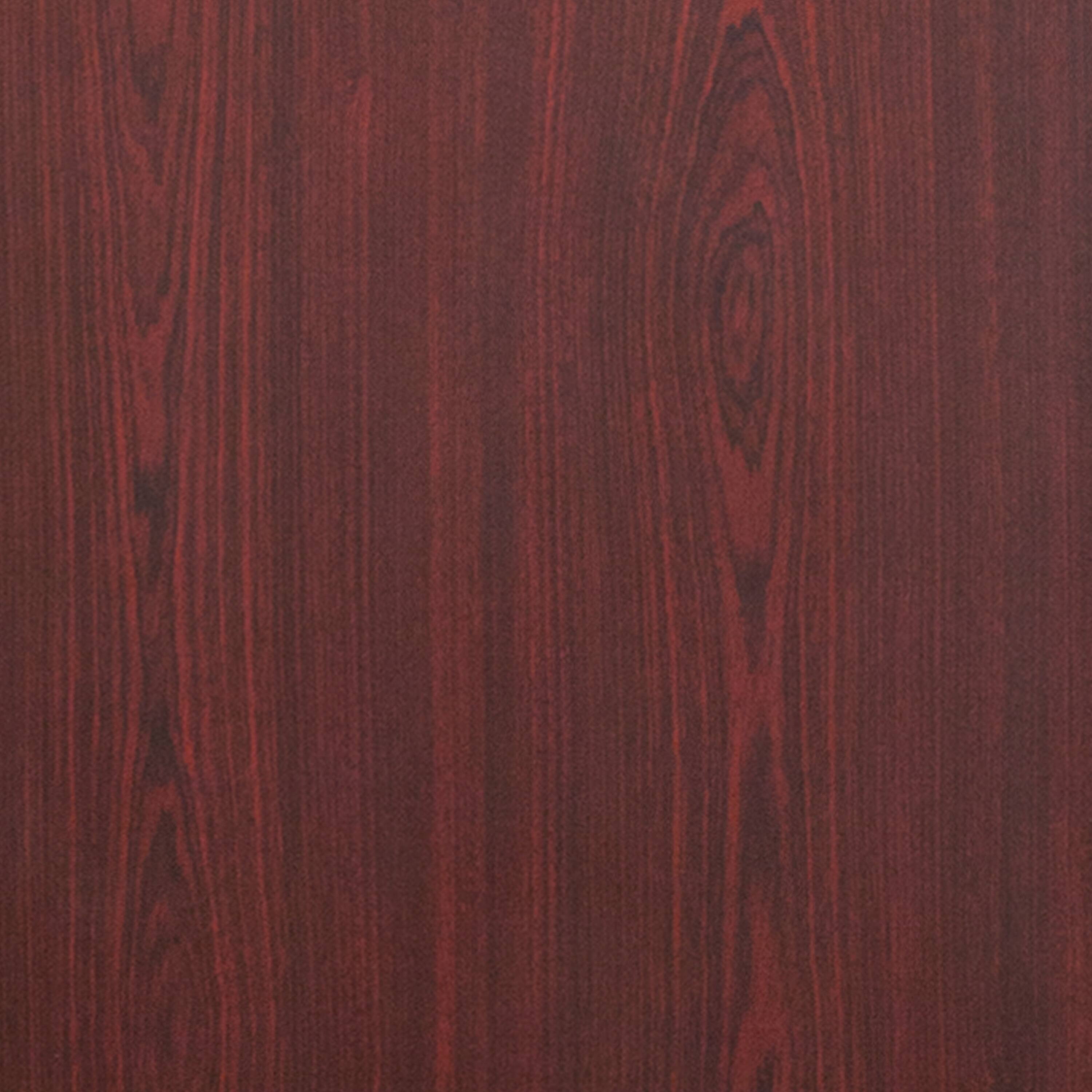 Alt View 20. Alamont Home - 5-Foot Mahogany Melamine Laminate Folding Training Table - Mahogany.