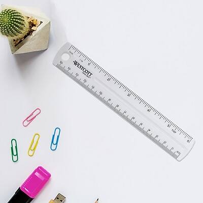 The text on the image reads:

"Westcott
12 inches
15 cm"