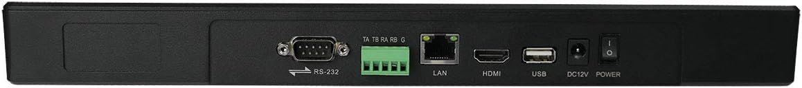 TA TB RA RB G I O RS-232 LAN HDMI USB DC12V POWER