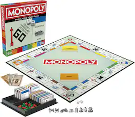 Hasbro - Gaming - Monopoly Board Game - GAMES (MISC) - Multicolor