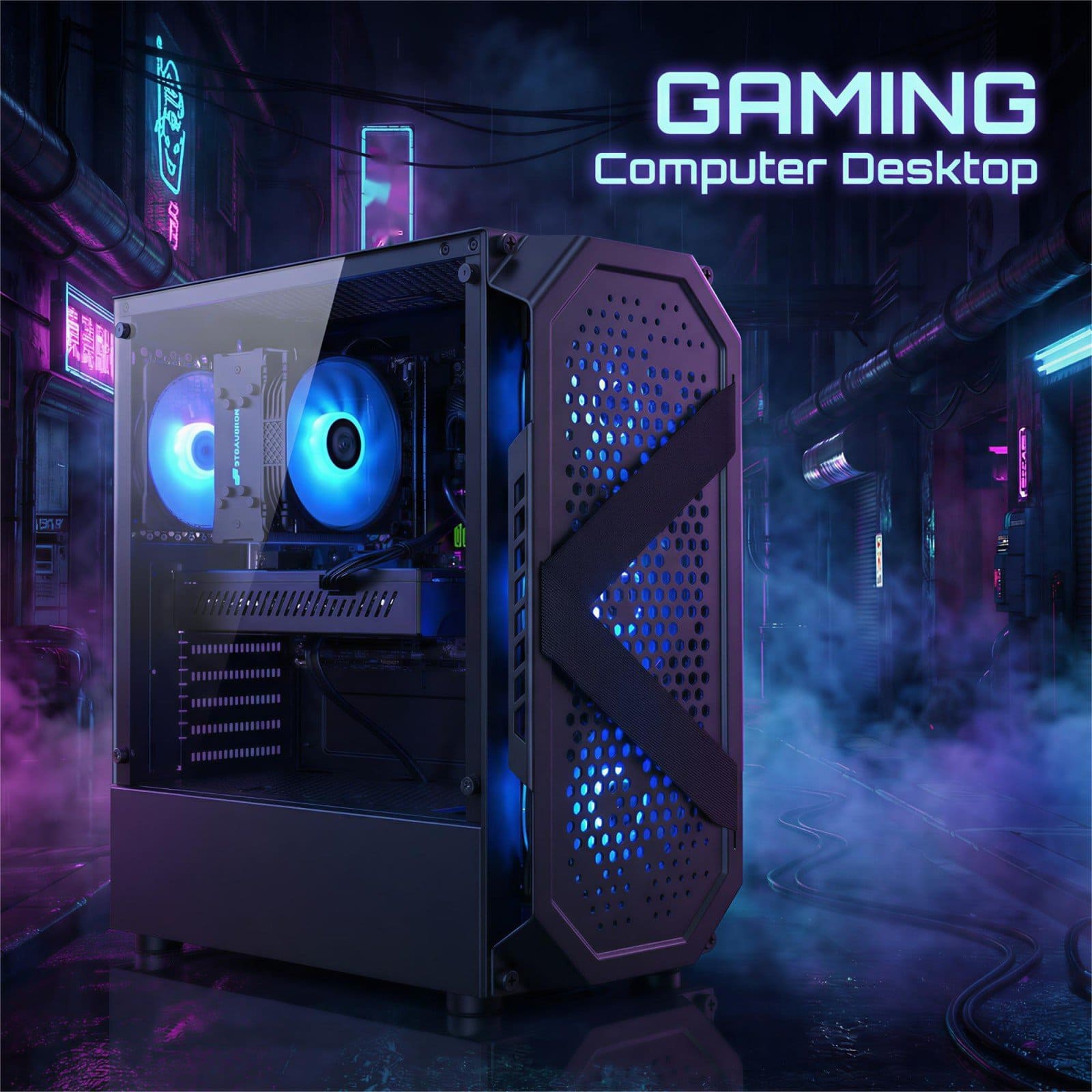 STGAubron Gaming Desktop PC, GeForce RTX 3060 12G, Intel Core i7
