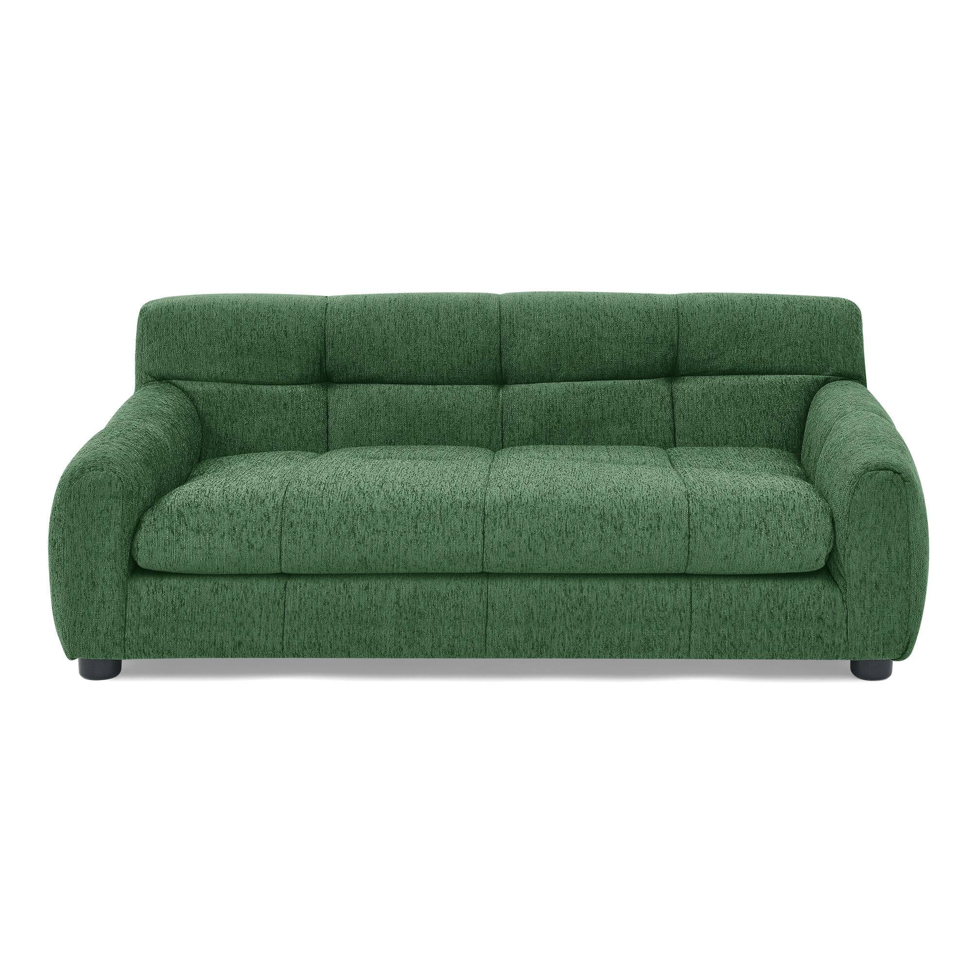 Alt View 4. APRILSOUL - Soft and comfortable pet sofa suitable for modern rectangular pet sofas for small and medium sized dogs Green - Green.