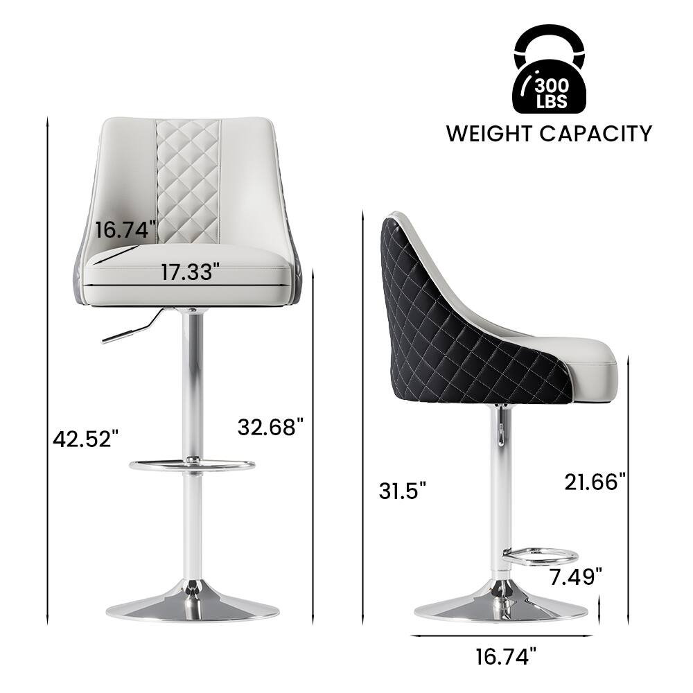300 LBS WEIGHT CAPACITY

16.74" 17.33" 42.52" 32.68" 31.5" 21.66" 7.49" 16.74"