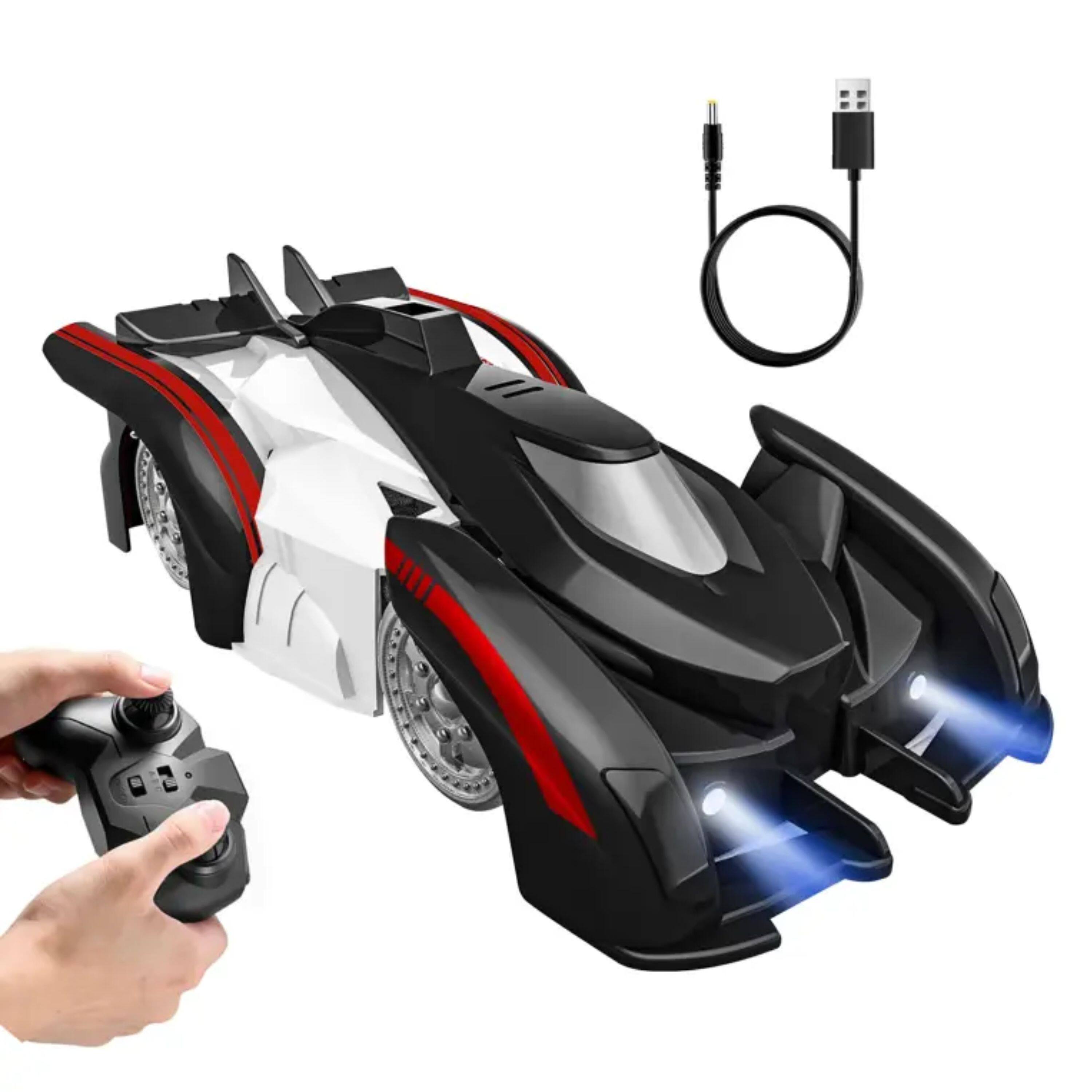 Angle. Kitcheniva - Electric RC Wall Climbing Car Remote Control Car Toy Black For Kids.