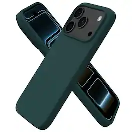 Ornarto - Designed for iPhone 17 Pro Case 6.3", Liquid Silicone Soft Gel Shockproof Protective Case - Olive Green