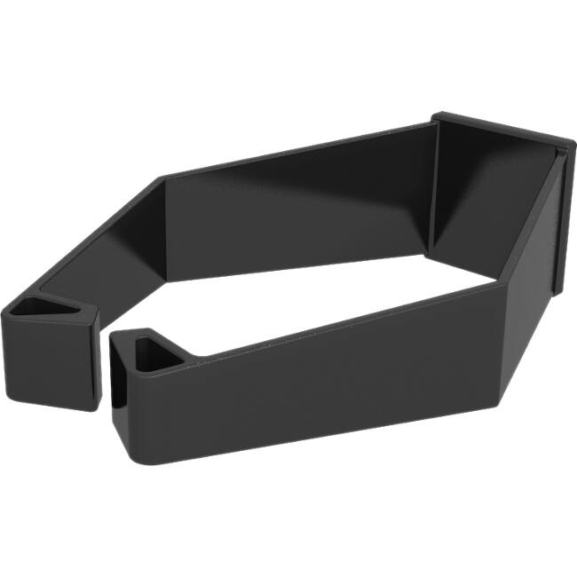 Front. LIEBERT - TOOLLESS CABLE MANAGER LOBSTER CLAW QTY10 - Black.