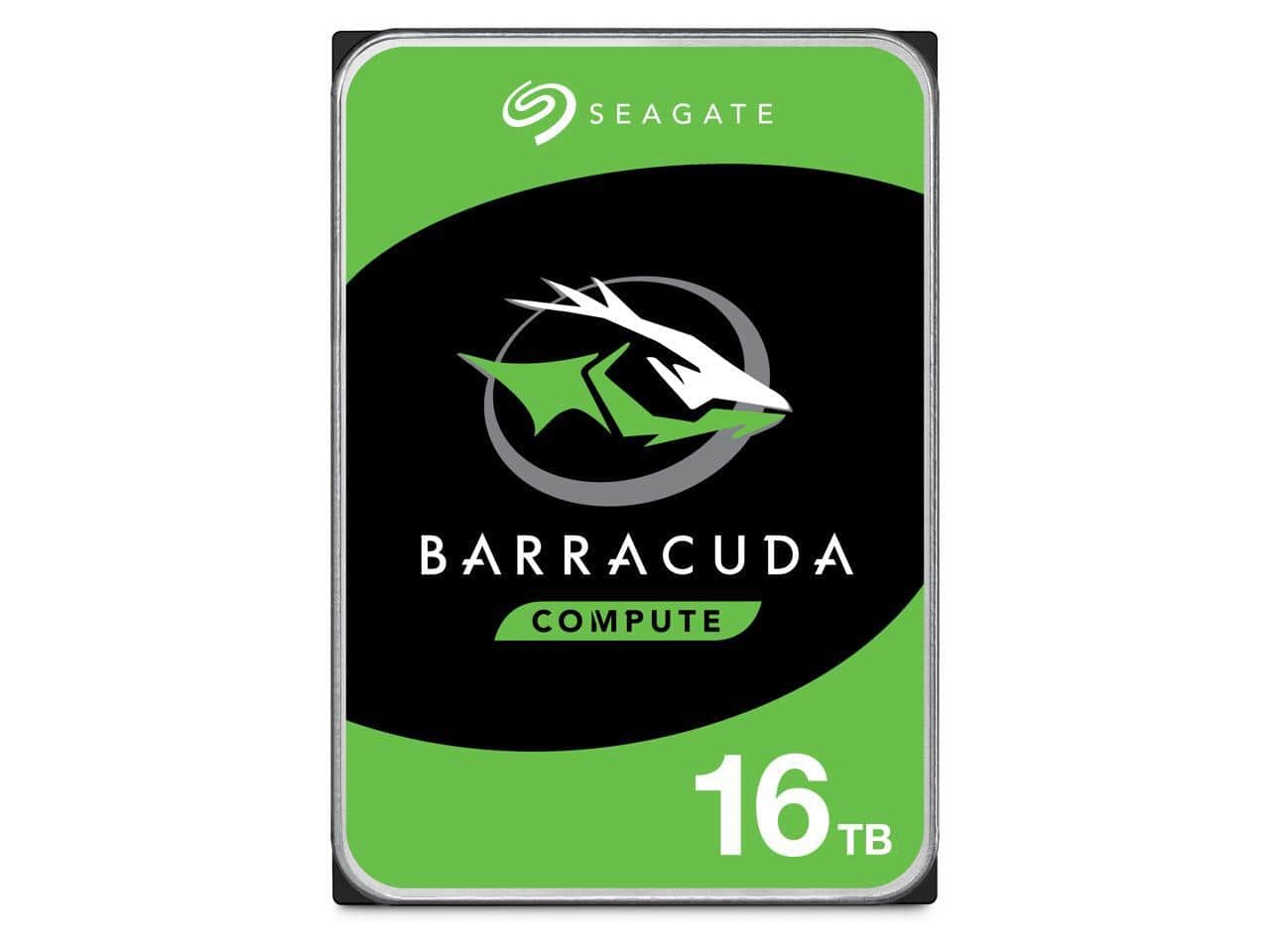 Seagate BarraCuda ST16000DM001 16TB 7200 RPM 512MB Cache SATA 6.0