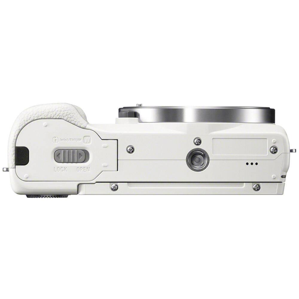 Sony Alpha a5100 Mirrorless Digital Camera (White) with 16 50mm