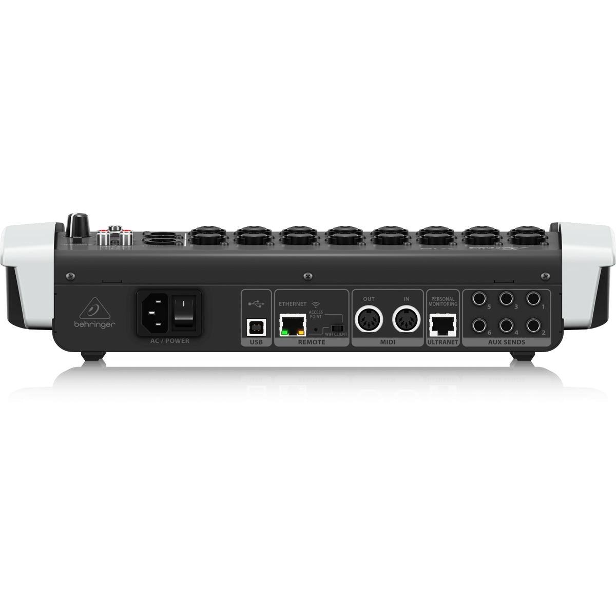 Behringer ACI POWER USB ETHERNET ACCESS P WIC CLIENT REMOTE DUT MIDI IN PERSONAL MONITORING ULTRANET AUX SENDS 2