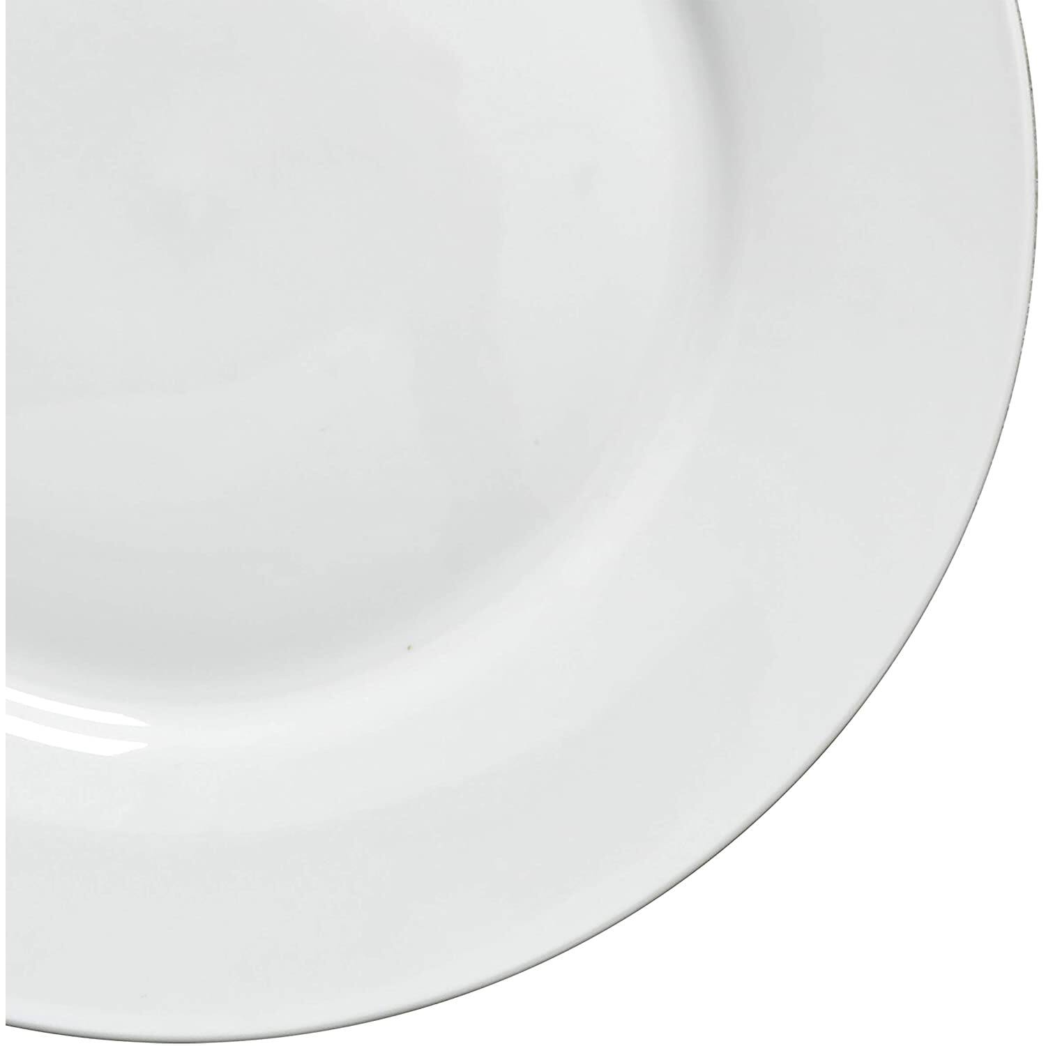 Alt View 2. Gibson - Gibson 102563.16RM Porcelain Zen Buffet 16 Piece Round Dinnerware Set, White - White (Round).