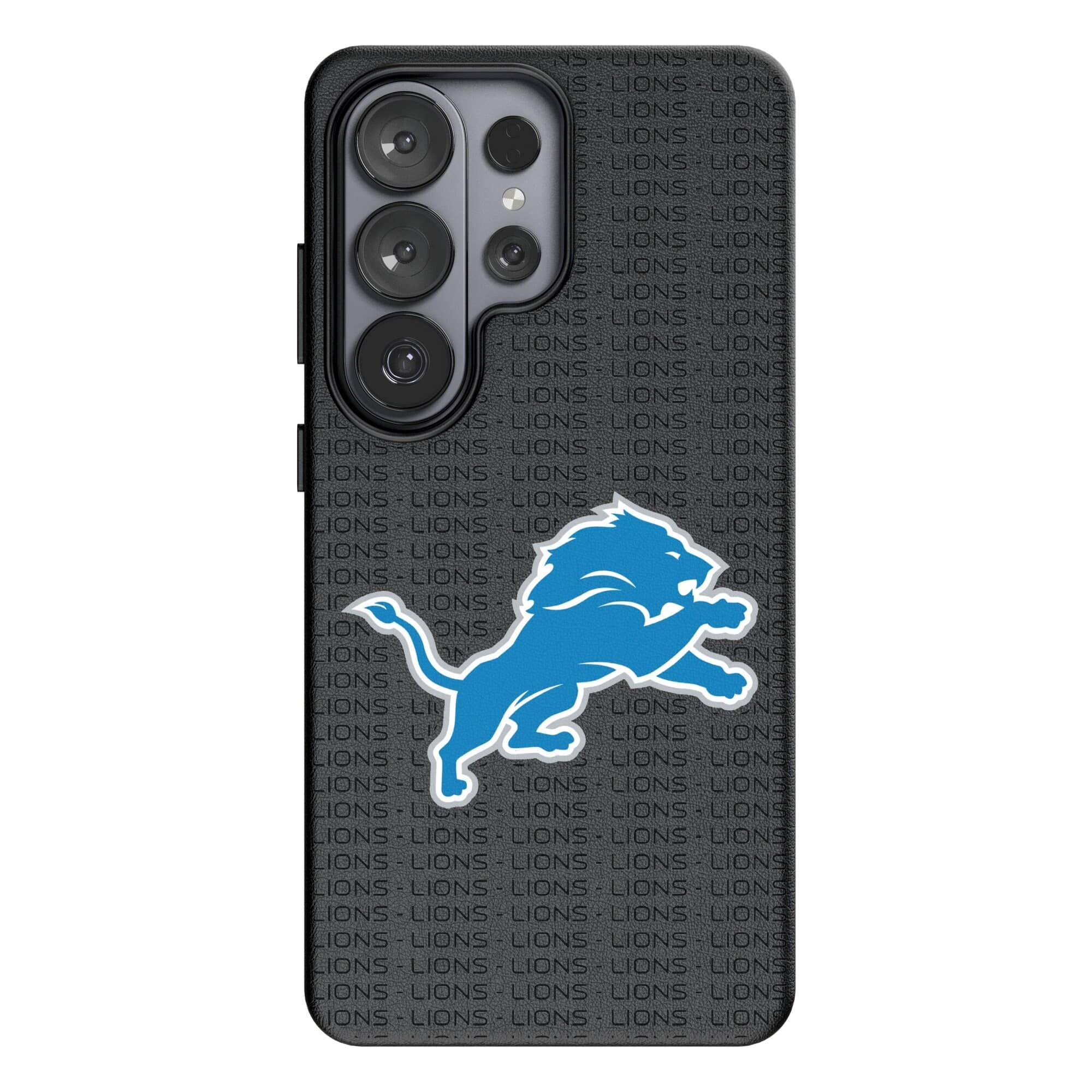 Keyscaper - NFL - Detroit Lions Text Backdrop Galaxy Magnetic Bump Case - S25 Plus - Black price history on PriceWatchPro