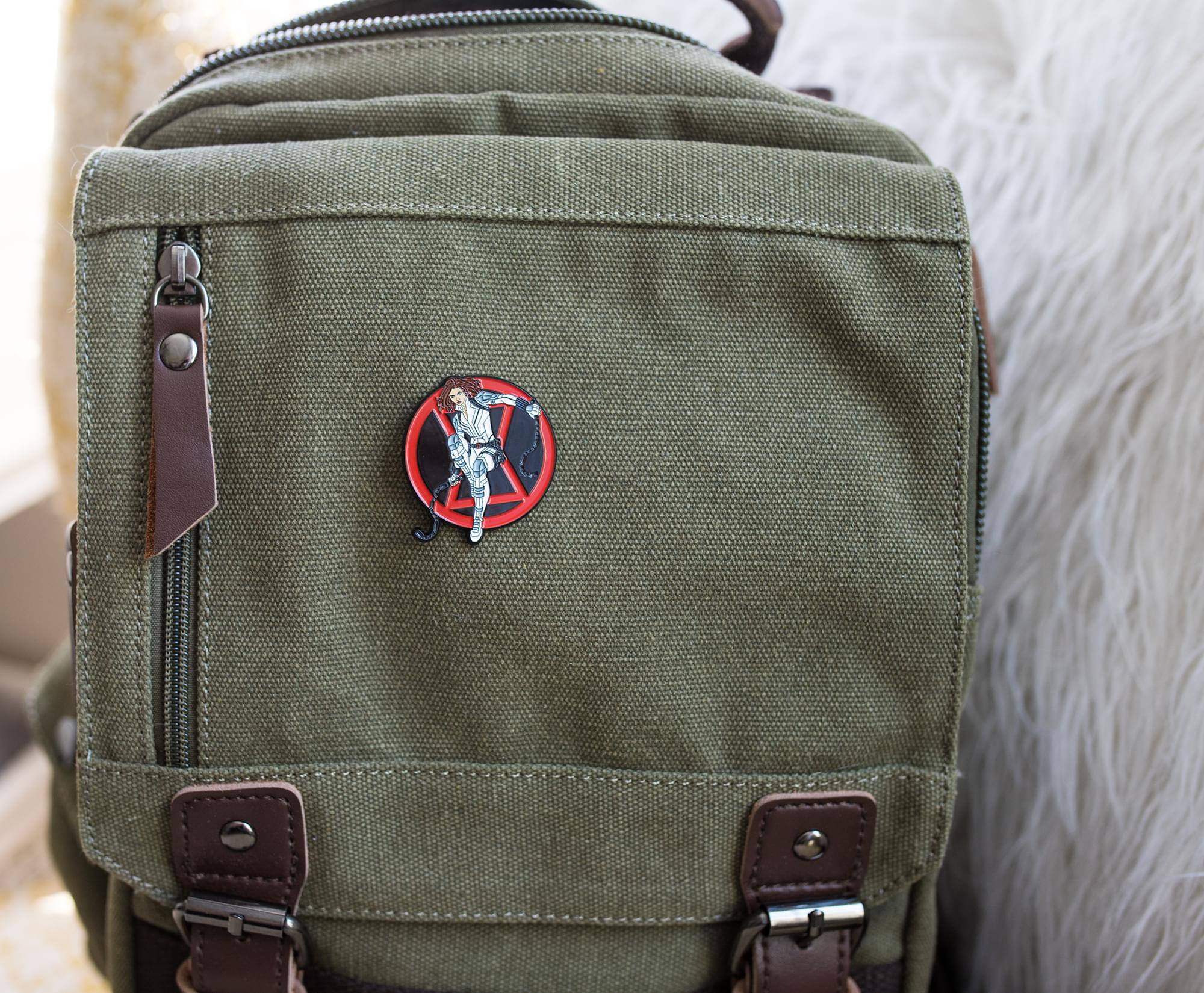 Alt View 2. Marvel - Marvel Black Widow Limited Edition Premiere Pin | Toynk Exclusive - Red.