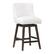 Angle. OSP Home Furnishings - Granville 26" Swivel Counter Stool - White/Grey.