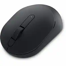 Front. Dell - Dell Silent Mouse - MS355 - Optical - Wireless - Bluetooth/Radio Frequency - 2.40 GHz - Black - USB - 4020 dpi - Scroll - Black.