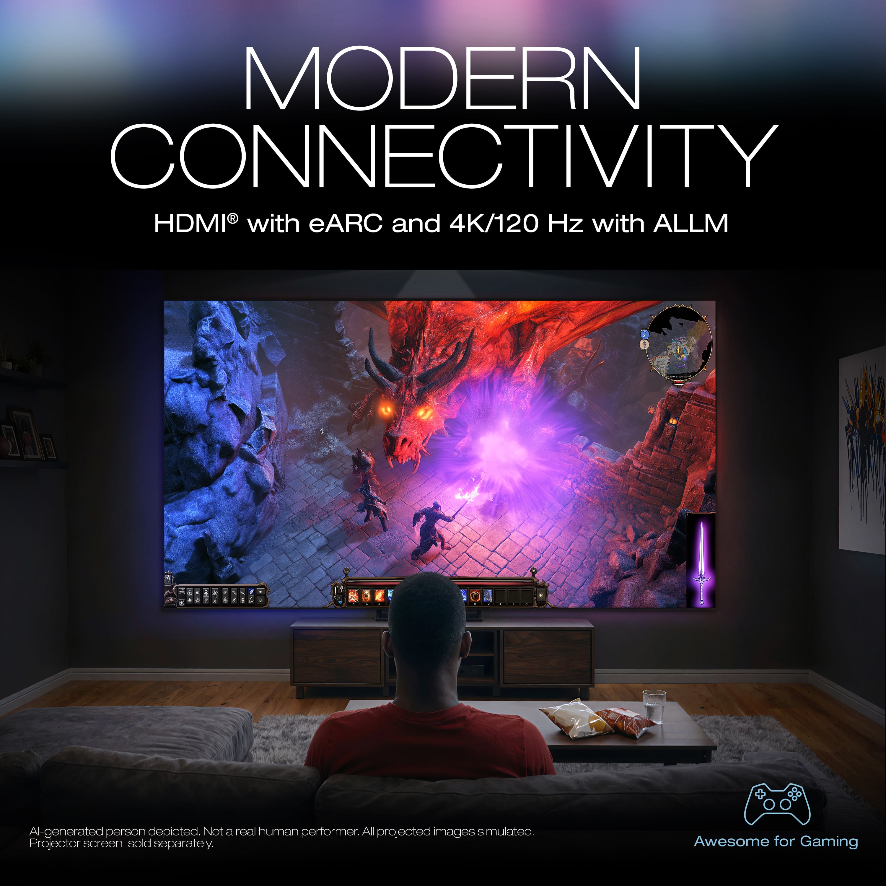 Epson Home Cinema LS11000 4K PRO UHD Laser Projector White - Best Buy