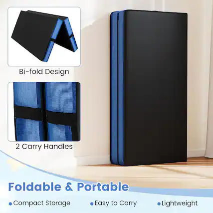 Bi-fold Design
2 Carry Handles
Foldable & Portable
- Compact Storage
- Easy to Carry
- Lightweight