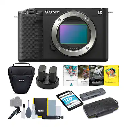 SONY E-mount
VideoStudio 2000
Painter AfterShot Pro essentials
PaintShop Pro 2022
Kingston 128GB 60GB 1290 SOCM
CANVAS KOAH
KOAH