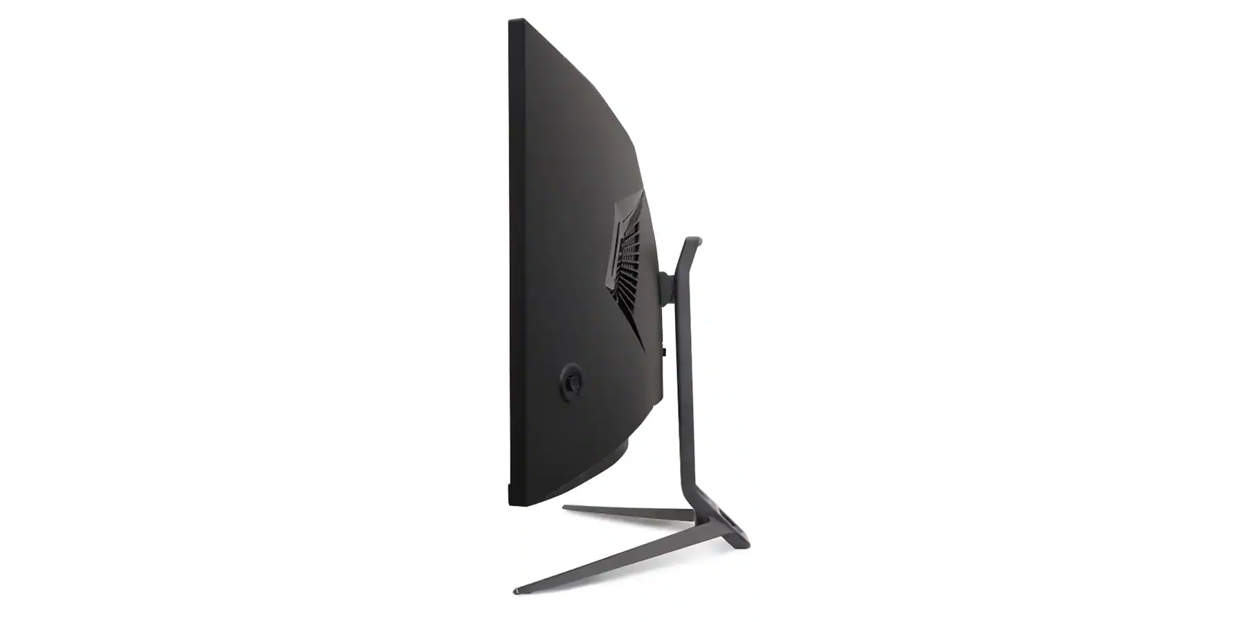 Alt View 1. Acer - Nitro Premium Gaming Monitor 34” Curved QHD 180Hz 1ms FreeSync (DisplayPort, HDMI) - Black - Black.