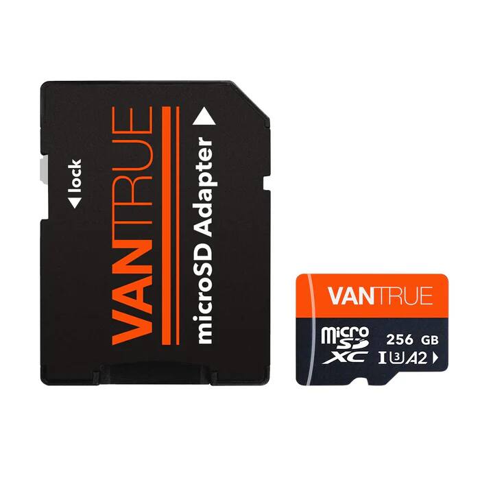 VANTRUE microSD Adapter  
VANTRUE Micro SD 256 GB XC I BJA2