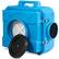 Alt View 7. Costway - Costway Industrial Commercial Hape Air Scrubber Negative Air Purifier 500-2000sq.ft - Blue.