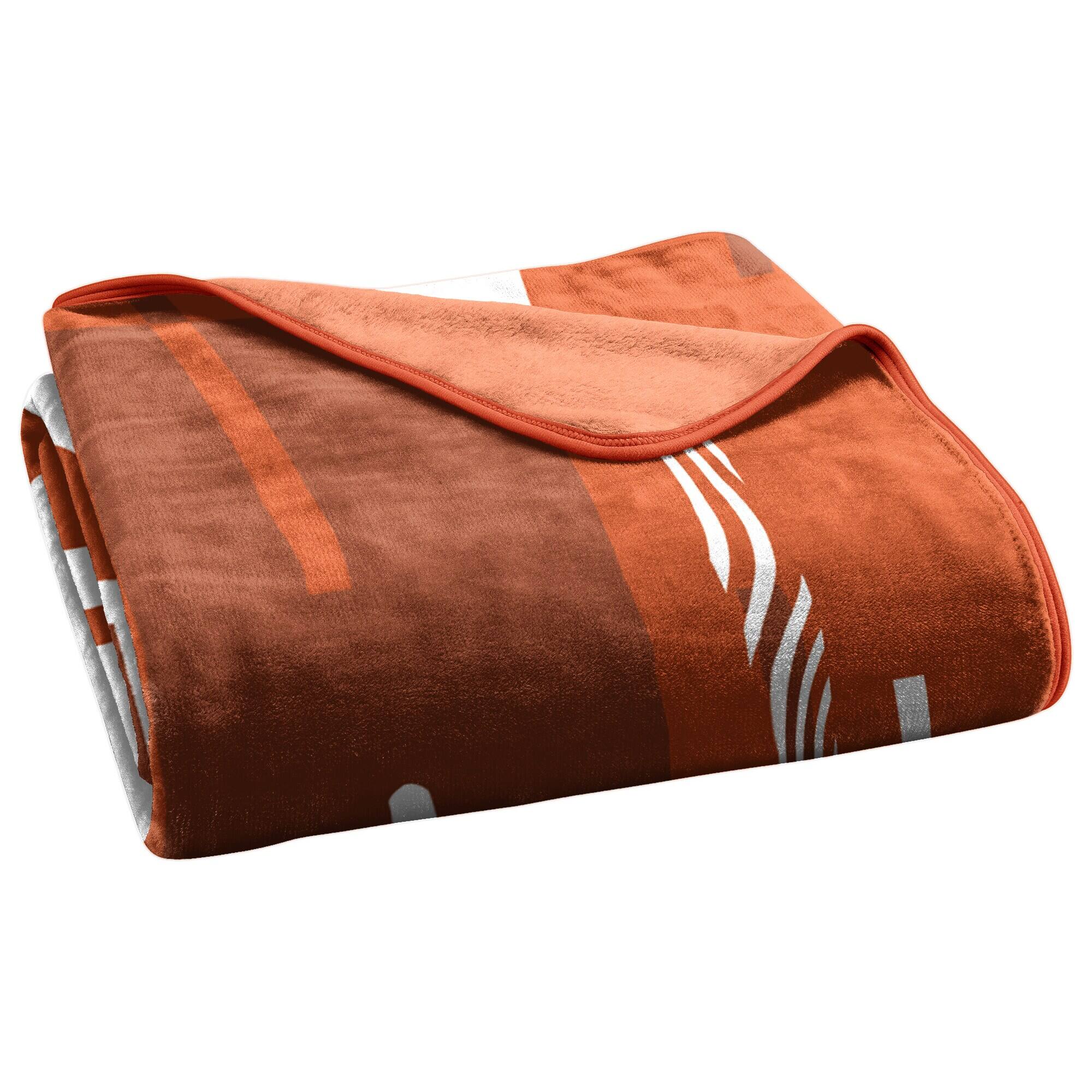 Alt View 3. Northwest - Texas Longhorns 50" x 60" Digitize Raschel Throw Blanket - Burnt Orange.