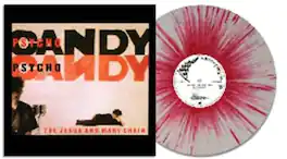 Jesus & Mary Chain - Psychocandy - White with Red Splatter Colored Vinyl - VINYL LP