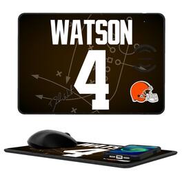 Keyscaper - Deshaun Watson Cleveland Browns Wireless Charger and Mouse Pad - Black