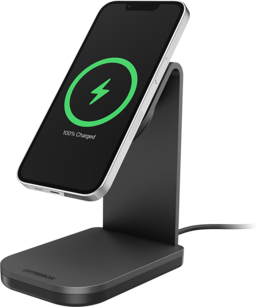OtterBox - Refurbished Excellent - Charging Stand with MagSafe Black - Black