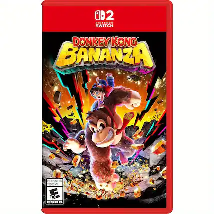 D 0D2 NINTENDO SWITCH. - DONKEY KONG BANANZA DR EVERYONE 10+ TODOS +10 E 10+ ESRB - E10+ (Everyone 10+)