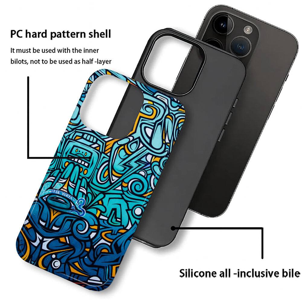PC hard pattern shell  
It must be used with the inner bilots, not to be used as half-layer  

Silicone all-inclusive bile