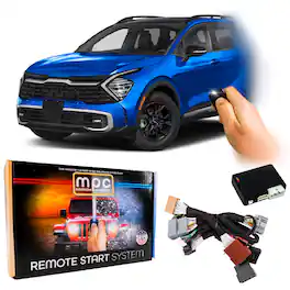 MPC - Remote Start Kit For Kia Sportage 2020-2022 | Plug and Play | Lock 3X To Start - Black