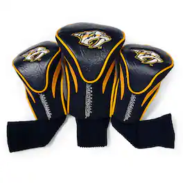 Team Golf - Nashville Predators 3-Piece Contour Head Cover Set - Multicolor