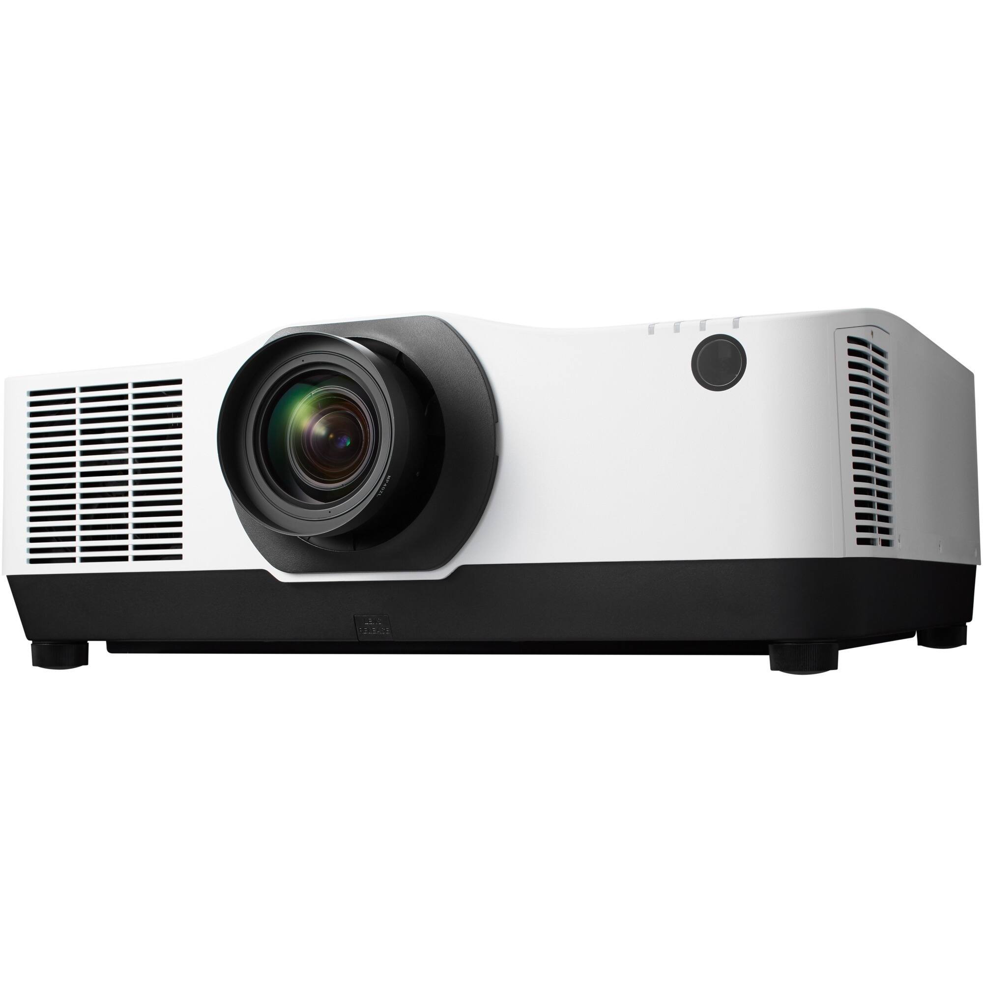 Alt View 3. NEC - Sharp NEC Display NP-PA804UL-W-41 3D Ready LCD Projector - 16:10 - Wall Mountable - White - High Dynamic Range (HDR) - White.