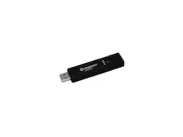 Kingston - IronKey D500S 512GB USB 3.2 Gen 1 Type A Flash Drive IKD500S512GB - Black
