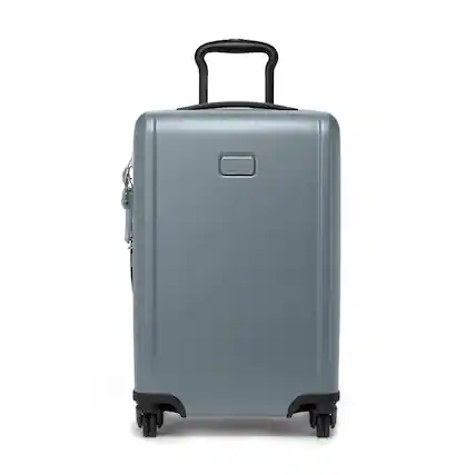 Front. TUMI - Ventra Expandable Carry-On Spinner Suitcase - Cadet Texture.