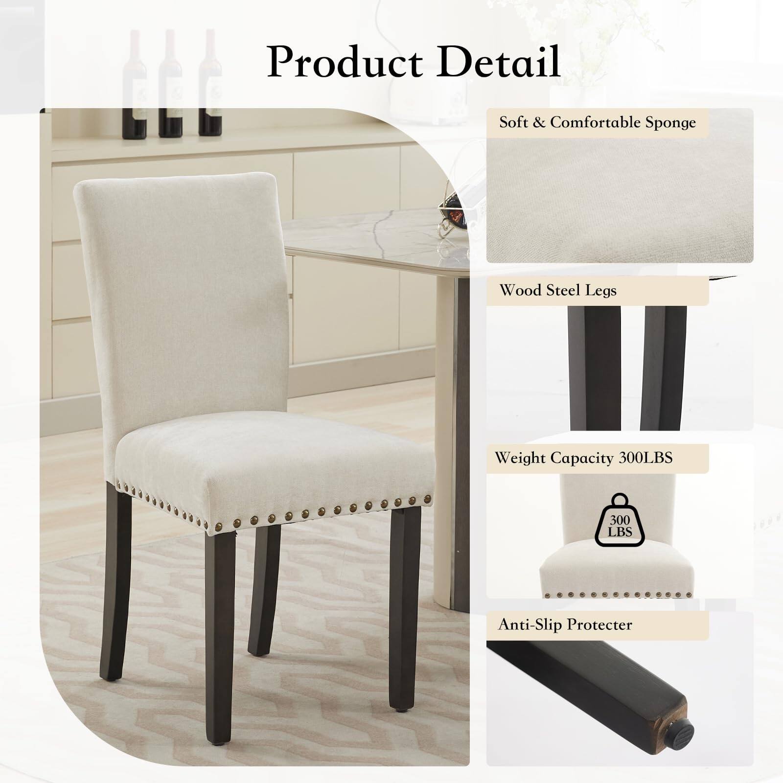 Product Detail

- Soft & Comfortable Sponge
- Wood Steel Legs
- Weight Capacity 300LBS
- Anti-Slip Protector