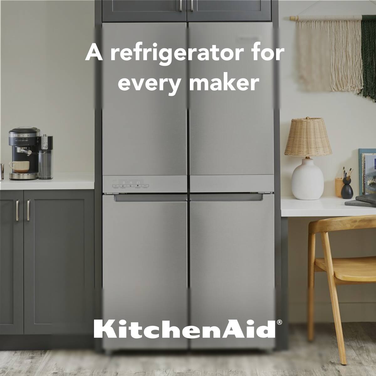 A refrigerator for every maker  
KitchenAid